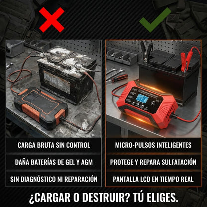 Cargador de Baterías OFF-GRID™ - Revive cualquier batería