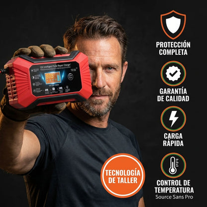 Cargador de Baterías OFF-GRID™ - Revive cualquier batería