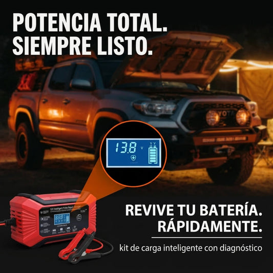 Cargador de Baterías OFF-GRID™ - Revive cualquier batería